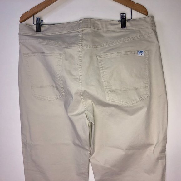 Southern Tide the Ship Jack Beige Pants Tailored Fit 36X30 - Picture 7 of 12